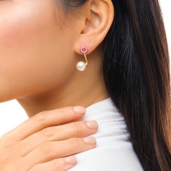 Zenzii pearl earring jacket - Picture 2 of 3